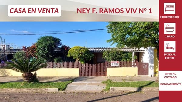 Alquiler / NEY F. RAMOS VIV. N°1 ESQUINA CARLOS MANDIONI / Artigas